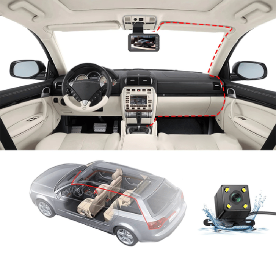 HD Dash cam-inspelare