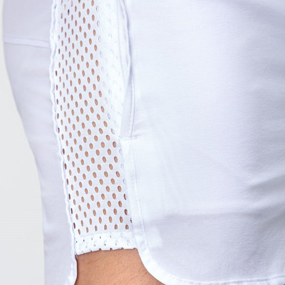 Mäns andningsbara sommarstrandshorts i nät