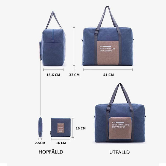 Hopfällbar Resväska