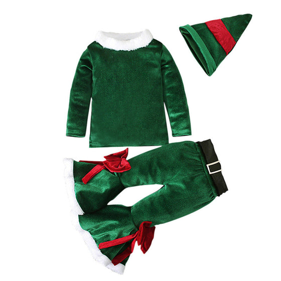 Santa Baby jultema Holiday Bell Set