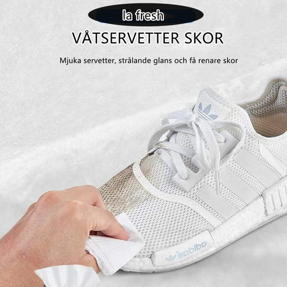 La Fresh Våtservetter Skor