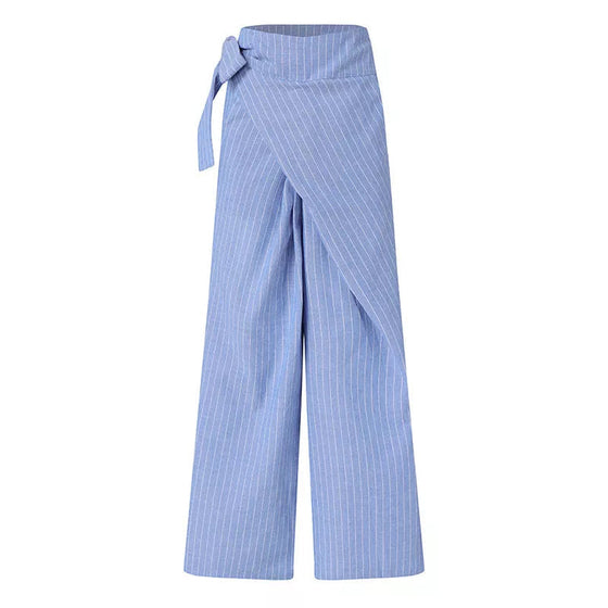 Randiga lösa spetsbyxor för kvinnor