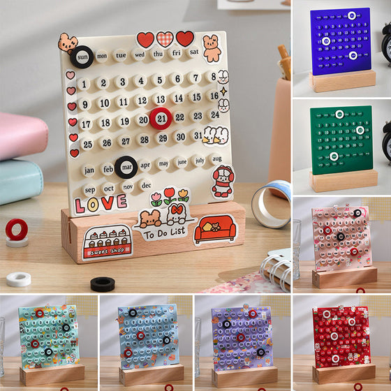 Manuell DIY-loopkalender