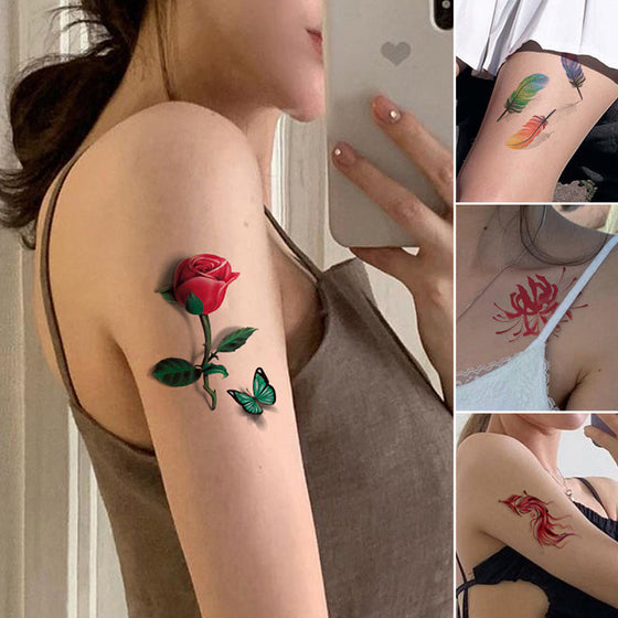 3D Stereotatueringsklistermärke