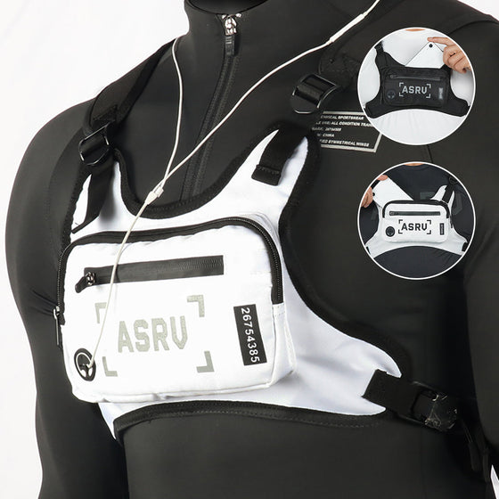 Multifunktionell ryggsäck med dragkedja