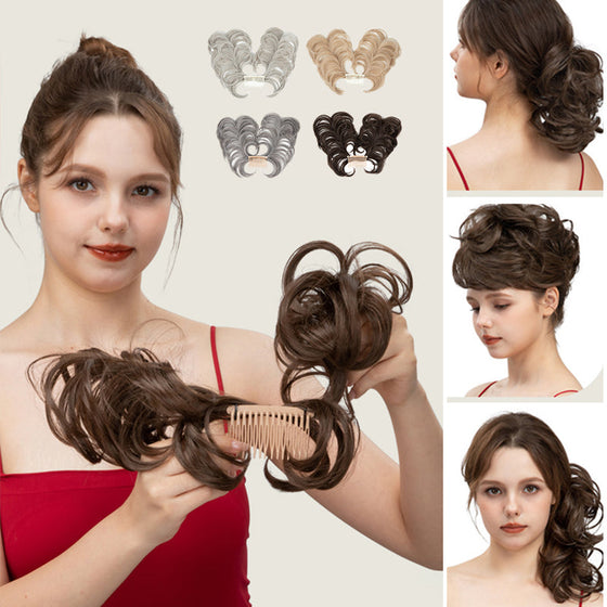 Enkel elegans med sidokam och hårklämma