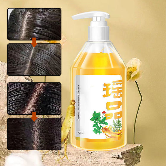 Självsättande och oljekontrollerande schampo mot håravfall