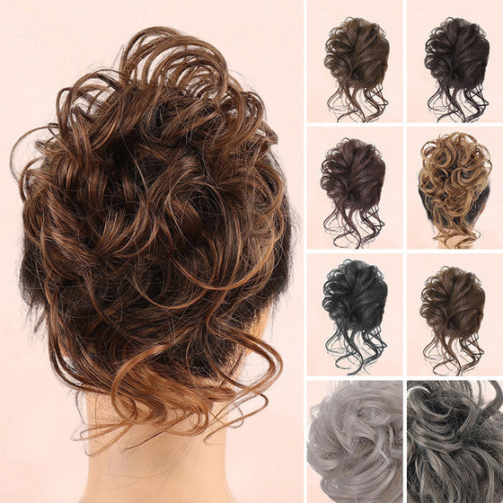 Rufsig bulle-hårstycken