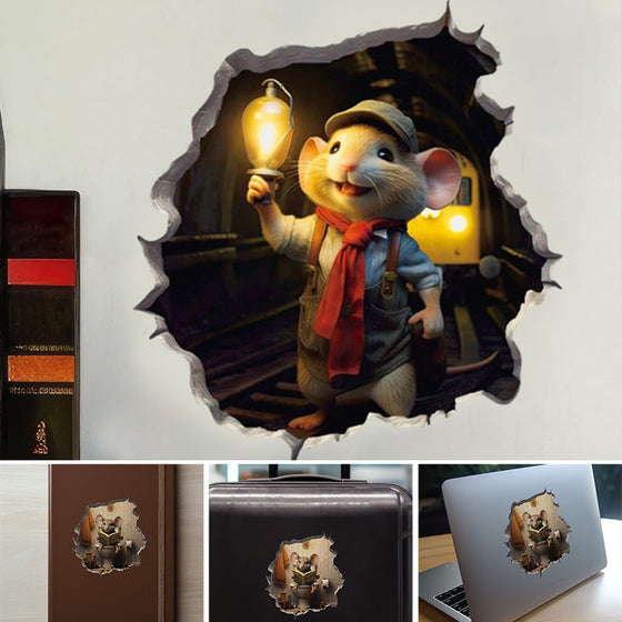 Mushål dekoration klistermärken