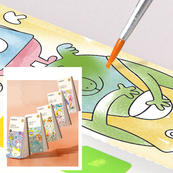 Fickakvarell Målningsbok