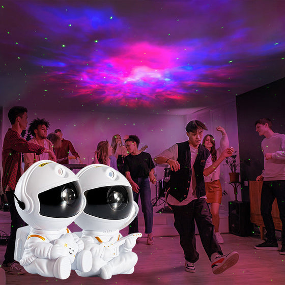 Astronaut stjärnhimmelprojektorlampa