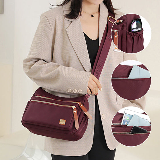 Dumpling axelväska i nylon