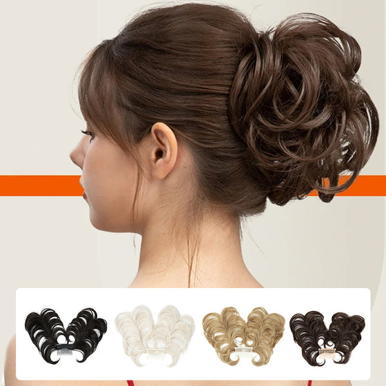 Enkel elegans med sidokam och hårklämma