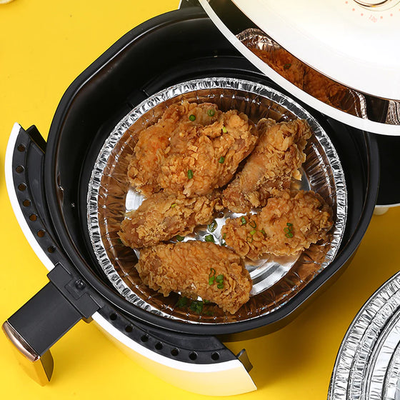Rund foliebricka för Mikrovågsugn eller Air Fryer