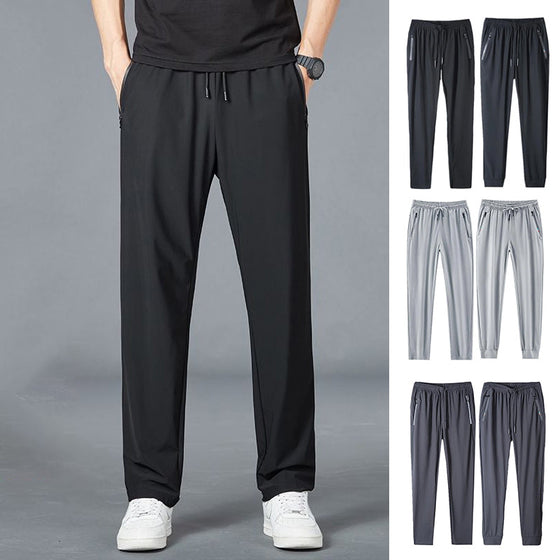 Högelastiska snabbtorkande byxor