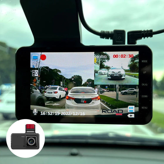 HD Dash cam-inspelare