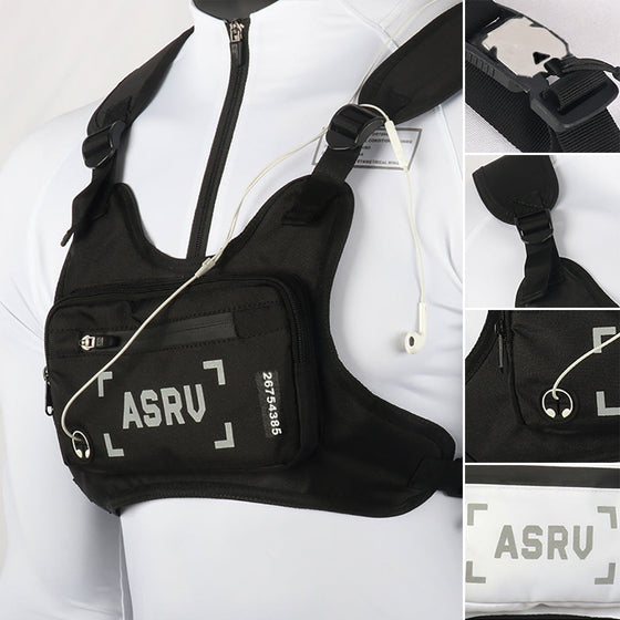 Multifunktionell ryggsäck med dragkedja