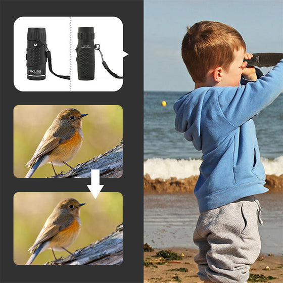 Bärbart fickteleskop