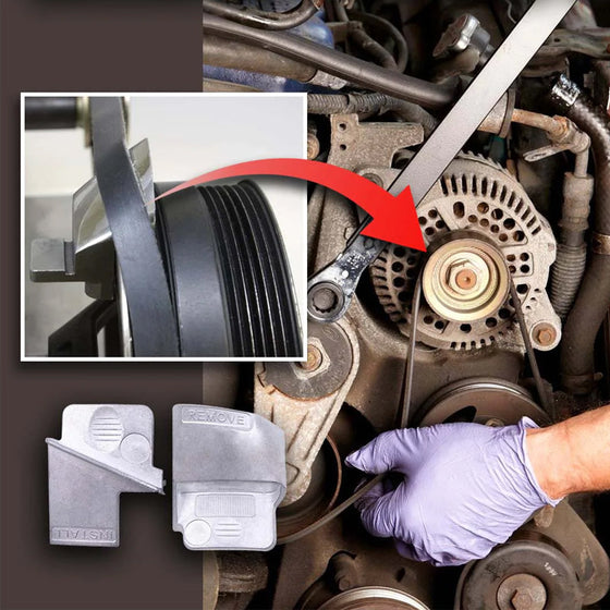 Monteringsverktyg för motorbälten