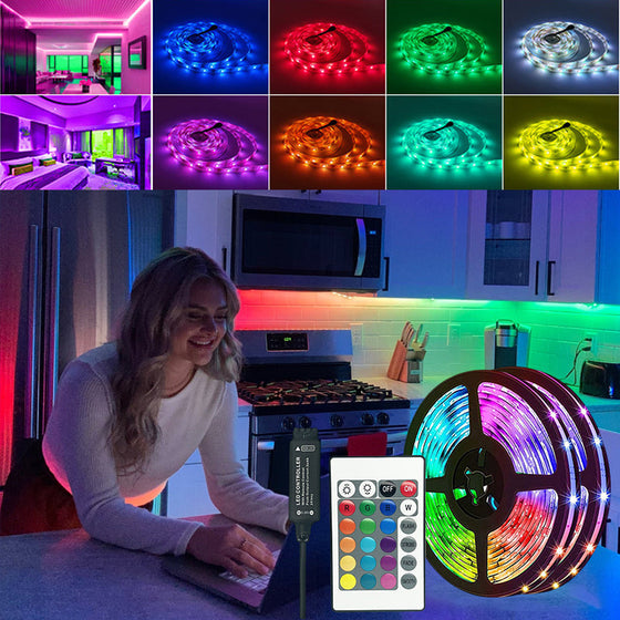 Fjärrkontroll ljusremsa