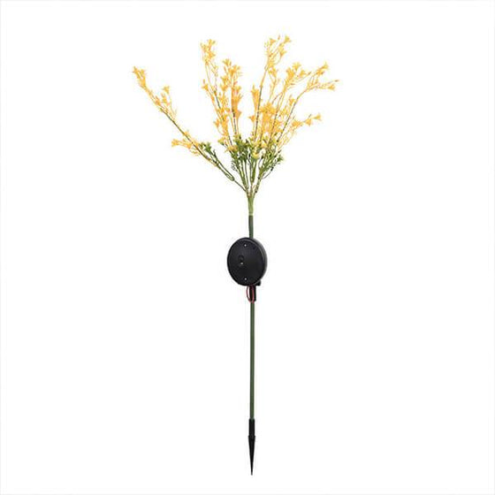 Gyllene blomma Solar-drivet ljus