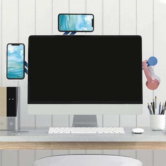 Magnativ telefonhållare för bärbar dator