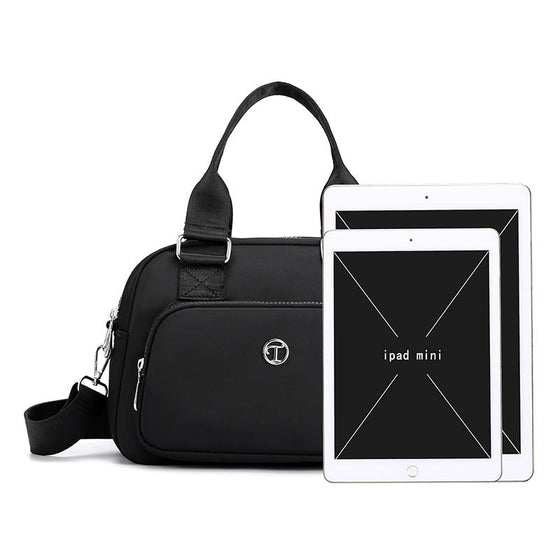 Stor kapacitet nylon canvasväska