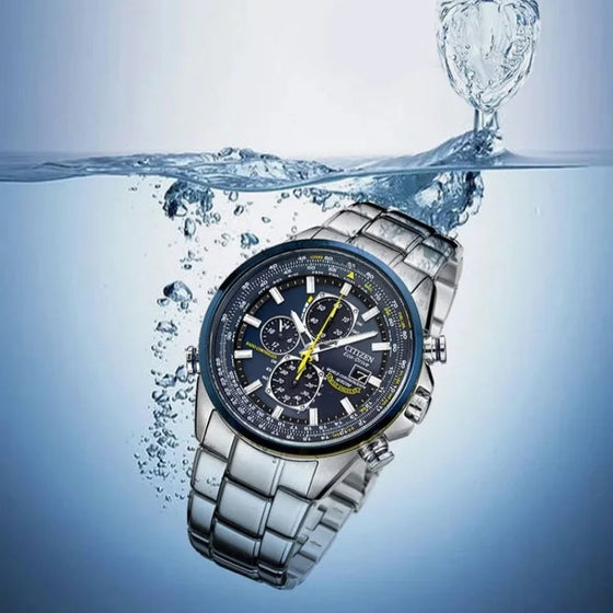 Multifunktionell quartz klocka för män med flera knappar