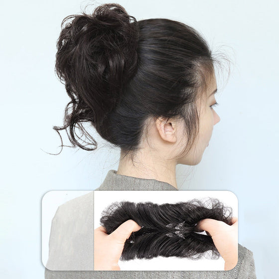 Rufsig bulle-hårstycken