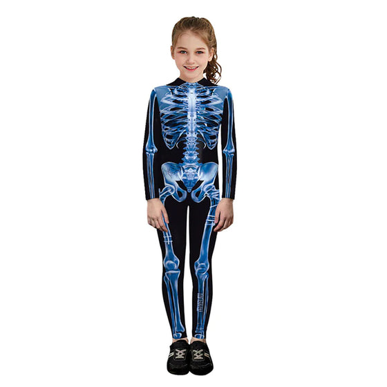 Halloween Sexig Dödskalle Bodysuit