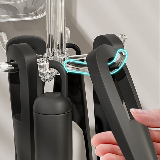 Sugkopps sexklolig svängbar krok