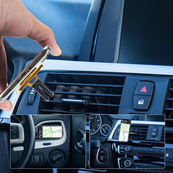 Mobiltelefonhållare med Ringspänne