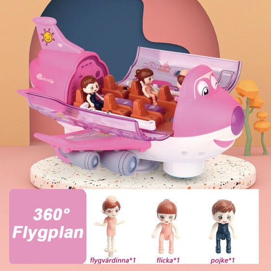 360° Roterande Elektrisk Leksaksplan