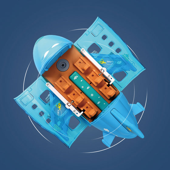 360° Roterande Elektrisk Leksaksplan