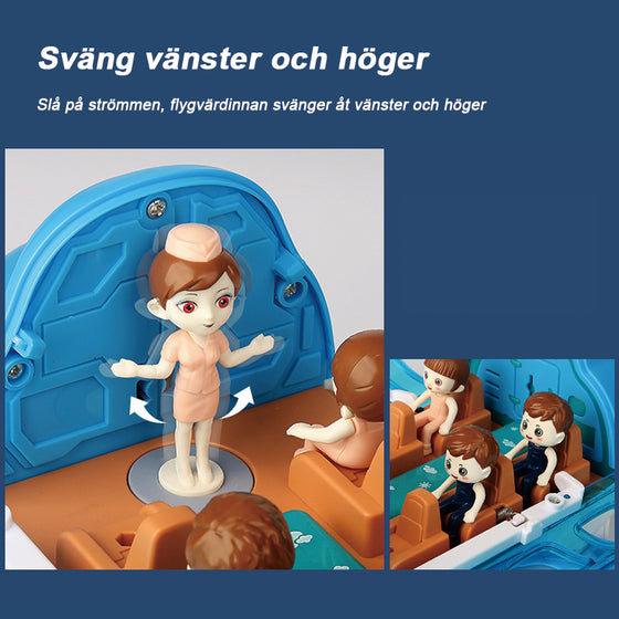 360° Roterande Elektrisk Leksaksplan