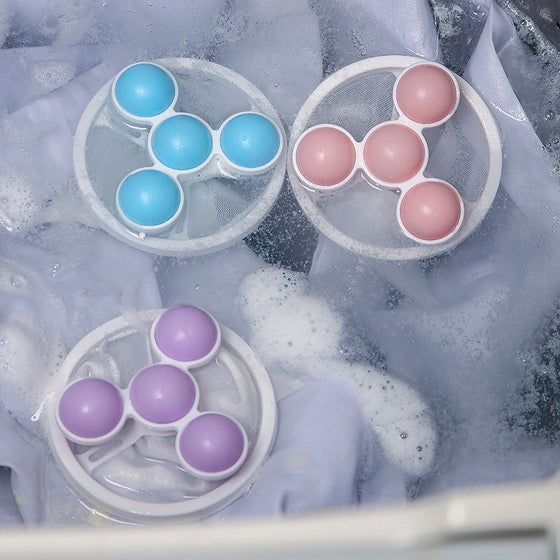 Tvättmaskin hårfilter nätpåsar