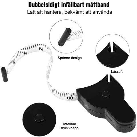 Automatisk rullband tejp omkrets mätningslinjal