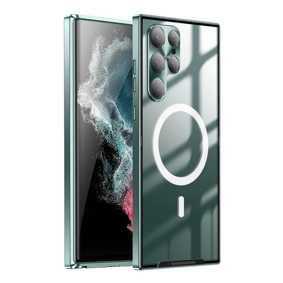 Magnetisk Magsafe metallfodral för Samsung