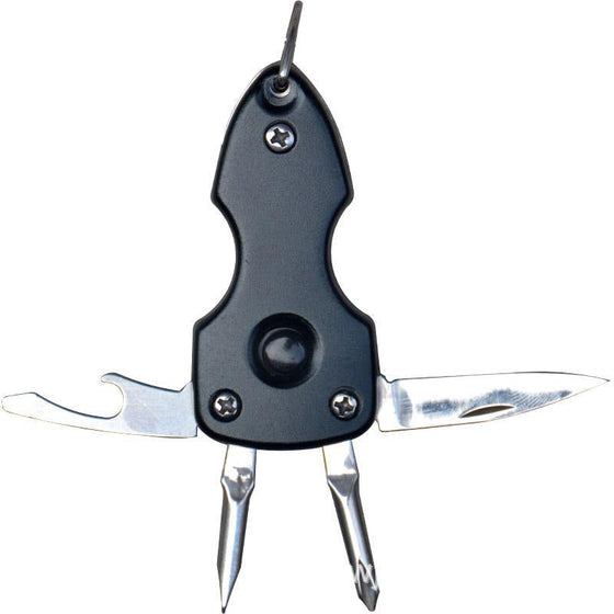 Multifunktionell hopfällbar nyckelring