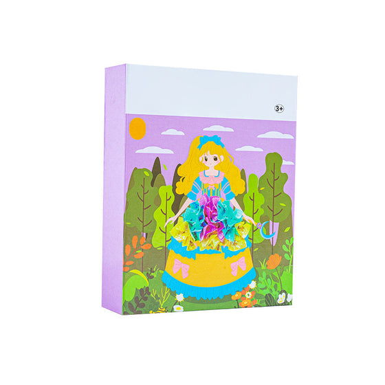 Barndomens oändliga dröm, handmålad.