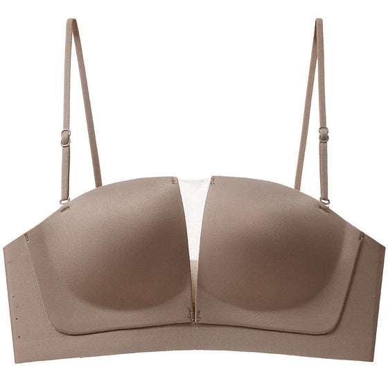 Anti-slip 3D lyftande och samlande sömlös bh