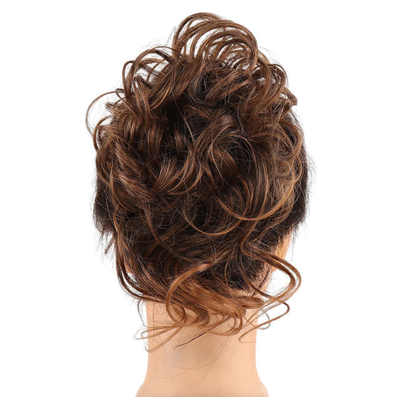 Rufsig bulle-hårstycken