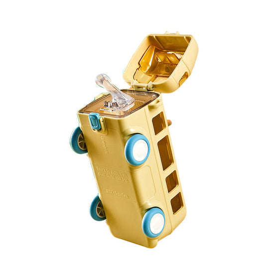 Bärbar vattenbehållare i bussform