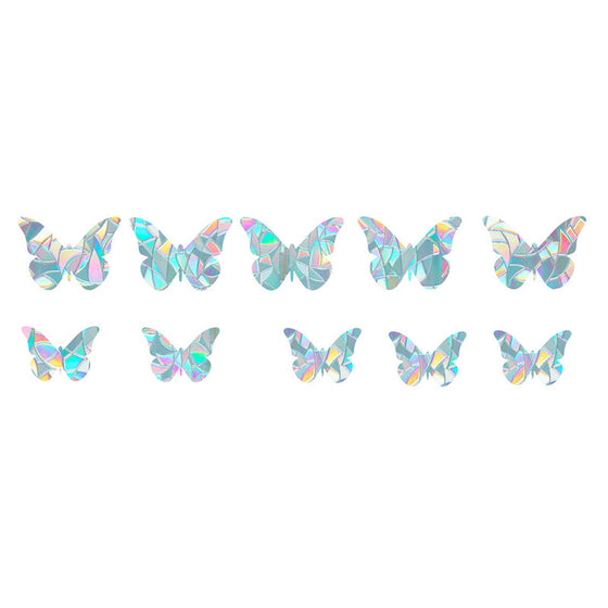 Färgglada glasklistermärken