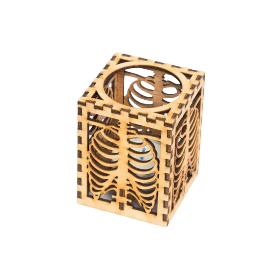 Halloween Skull Rib Shadow Lamp