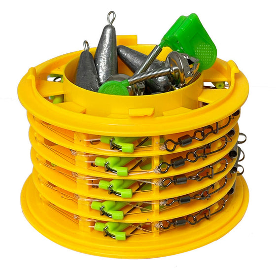 Fiskkrok med speciell anti-tanglesnörkrok