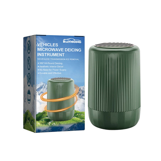 Bilens mikrovågsavfrostande enhet