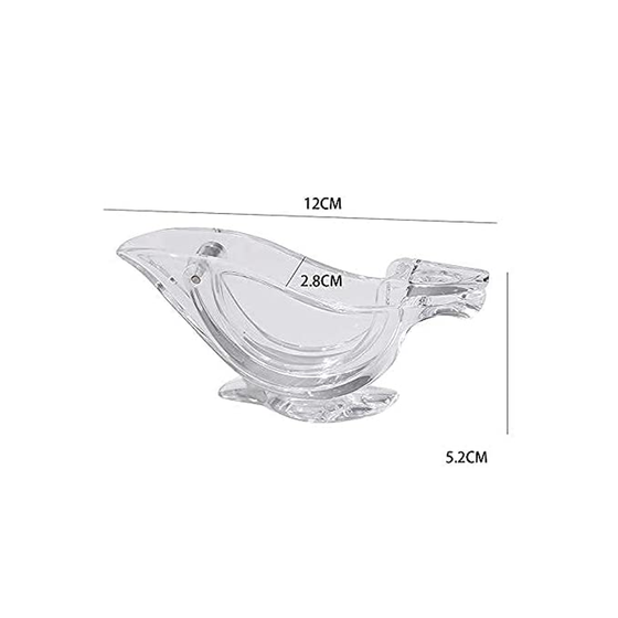 Transparent manuell juicepress