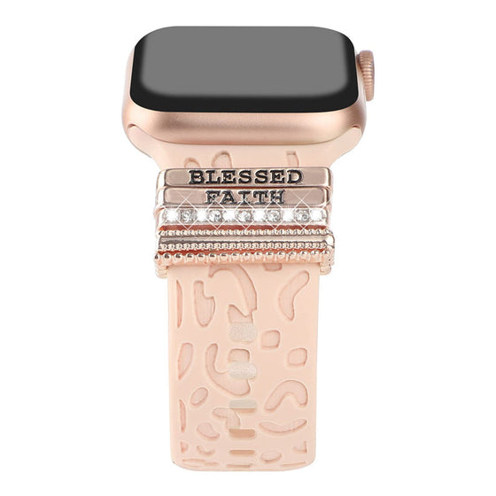 Klocka Silikonband dekorativa ringar