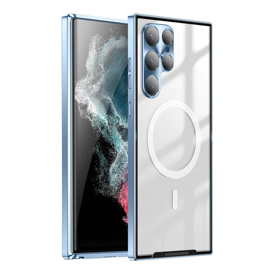 Magnetisk Magsafe metallfodral för Samsung